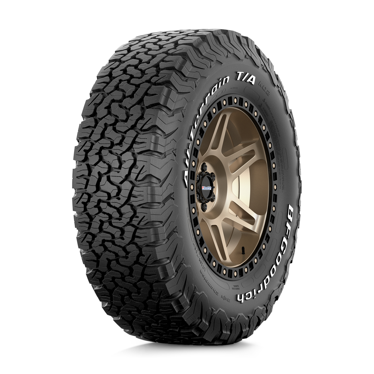 265/60R18 BF Goodrich All Terrain KO2 119/116S