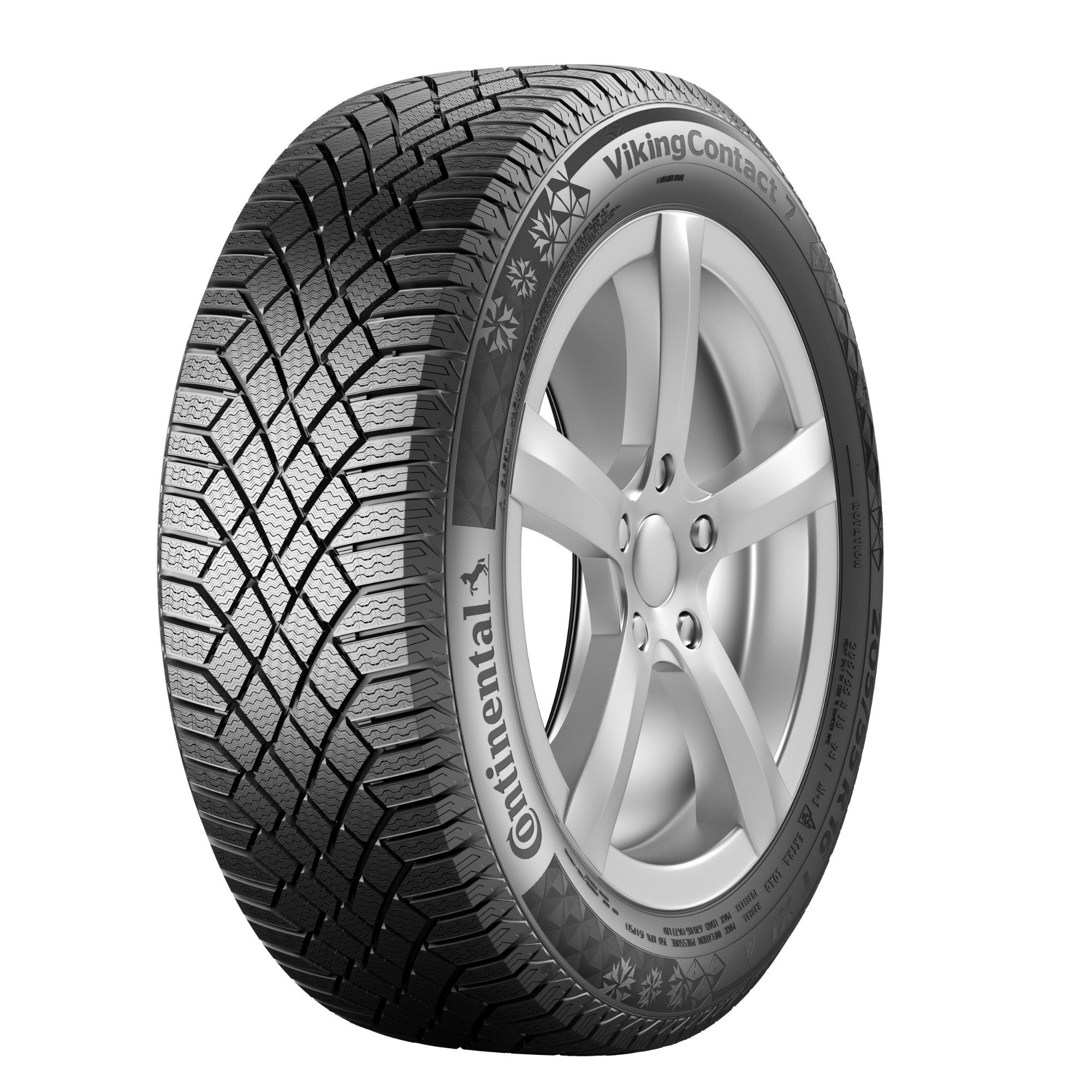 225/45R18 CONTINENTAL VikingContact 7 SSR 95T XL M+S